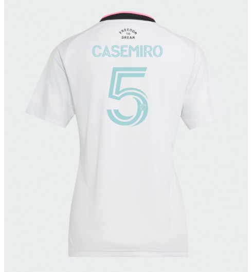 Inter Miami Casemiro #5 Alternativní Dres pro Dámské 2026-27 Krátký Rukáv Inter Miami Casemiro #5 Alternativní Dres pro Dámské 2026-27 Krátký Rukáv
